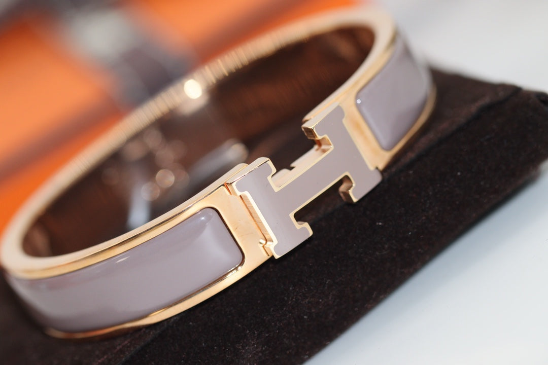 [Triumph Jewelry]H BRACELET 12MM BROWN