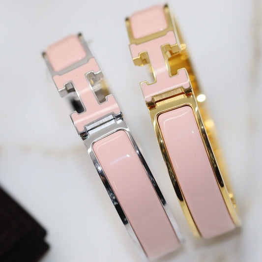 [Triumph Jewelry]H BRACELET 12MM PINK