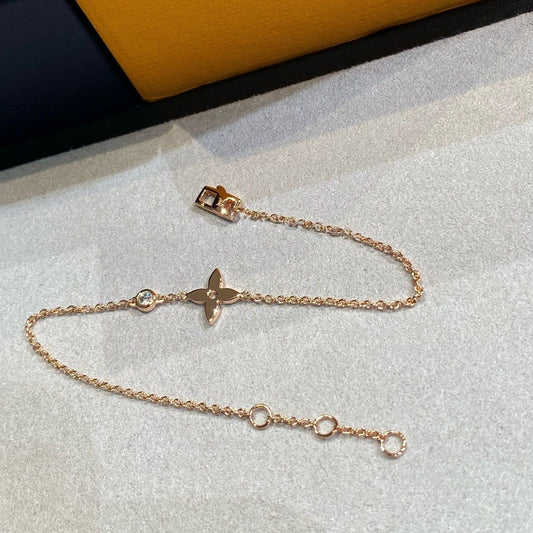 [Triumph Jewelry]STAR DIAMOND PINK GOLD BRACELET