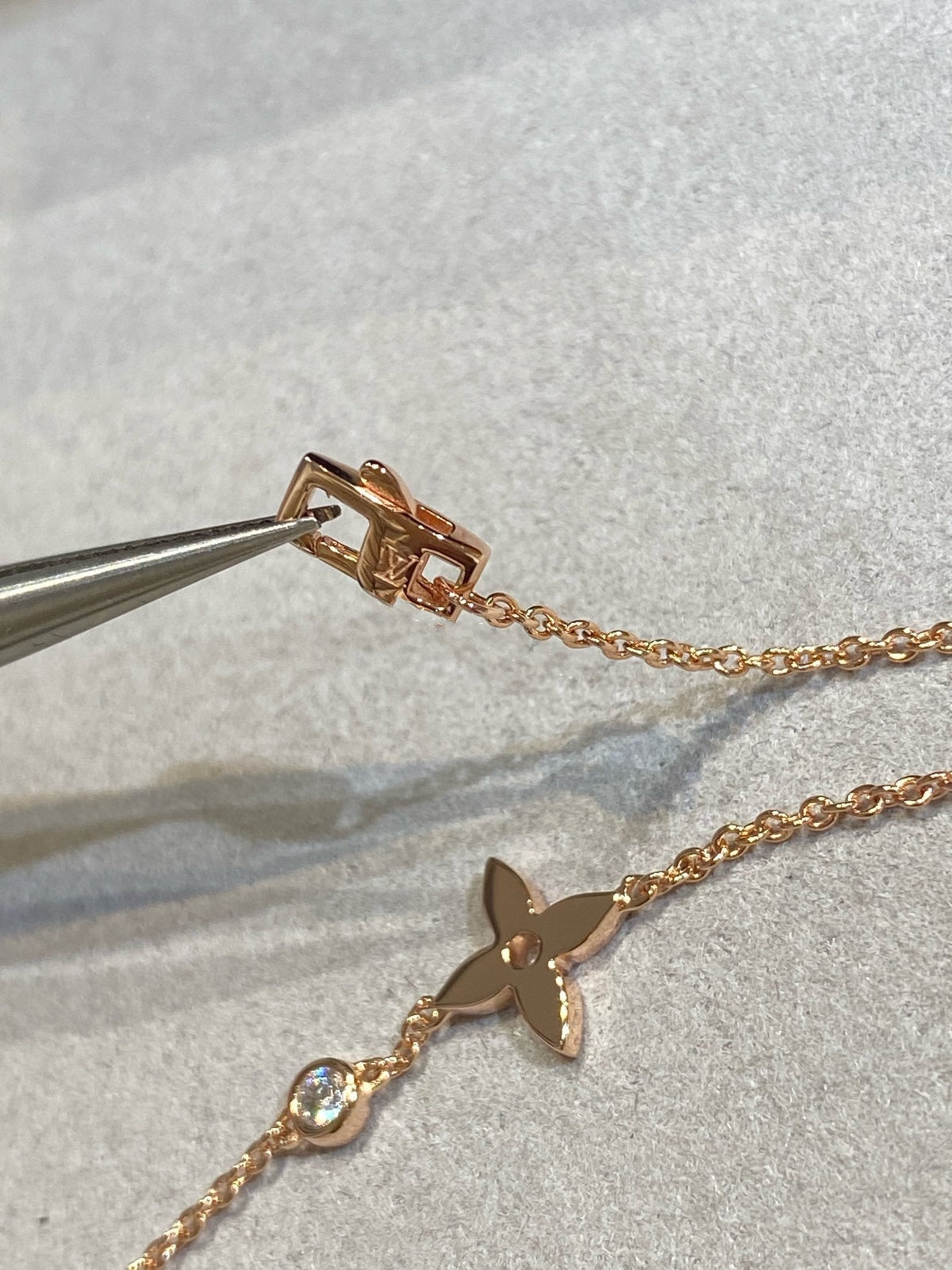 [Triumph Jewelry]STAR DIAMOND PINK GOLD BRACELET