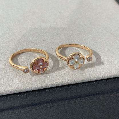 [Triumph Jewelry]SUN 1 DIAMOND PINK MOP RING