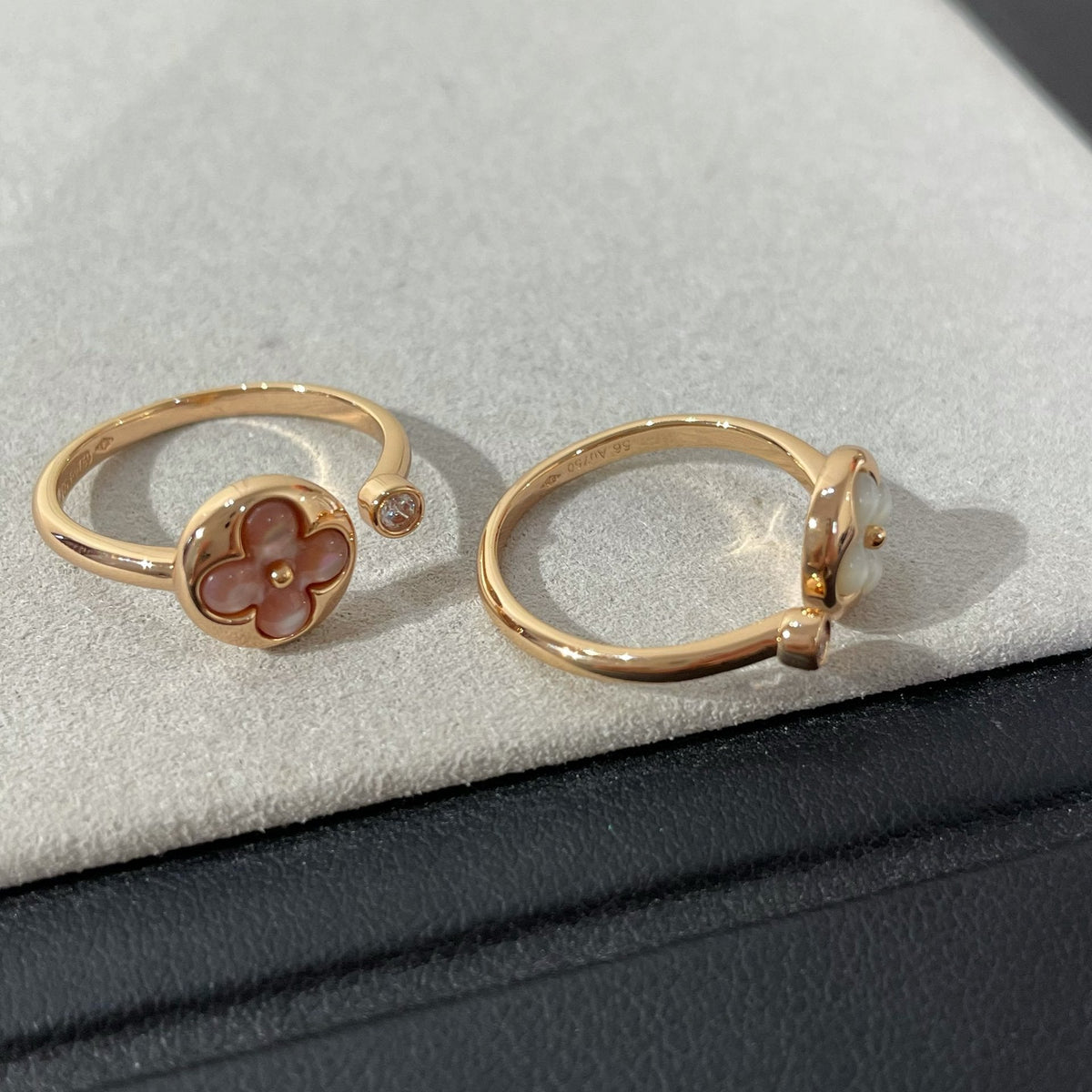[Triumph Jewelry]SUN 1 DIAMOND PINK MOP RING