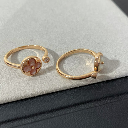 [Triumph Jewelry]SUN 1 DIAMOND PINK MOP RING