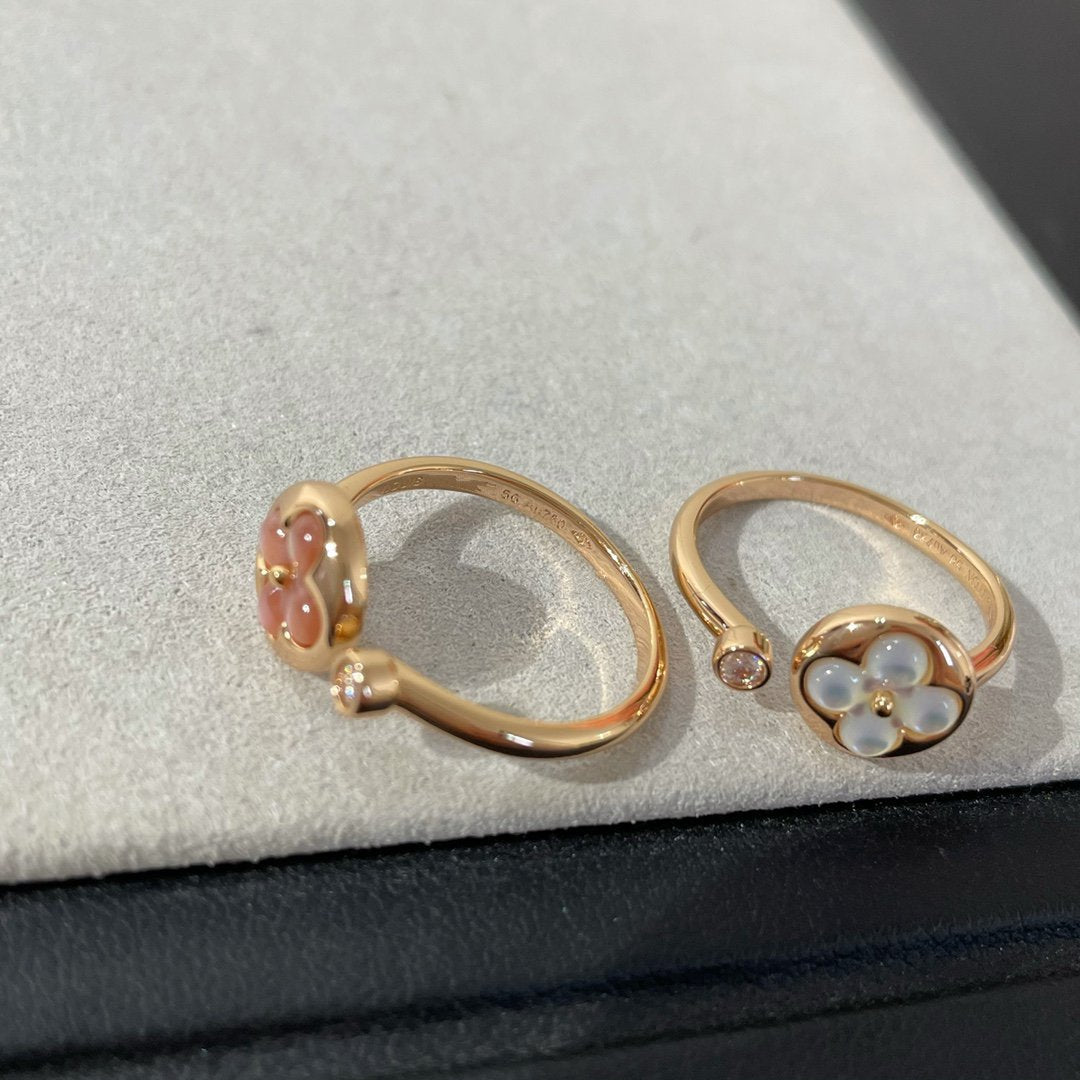 [Triumph Jewelry]SUN 1 DIAMOND PINK MOP RING