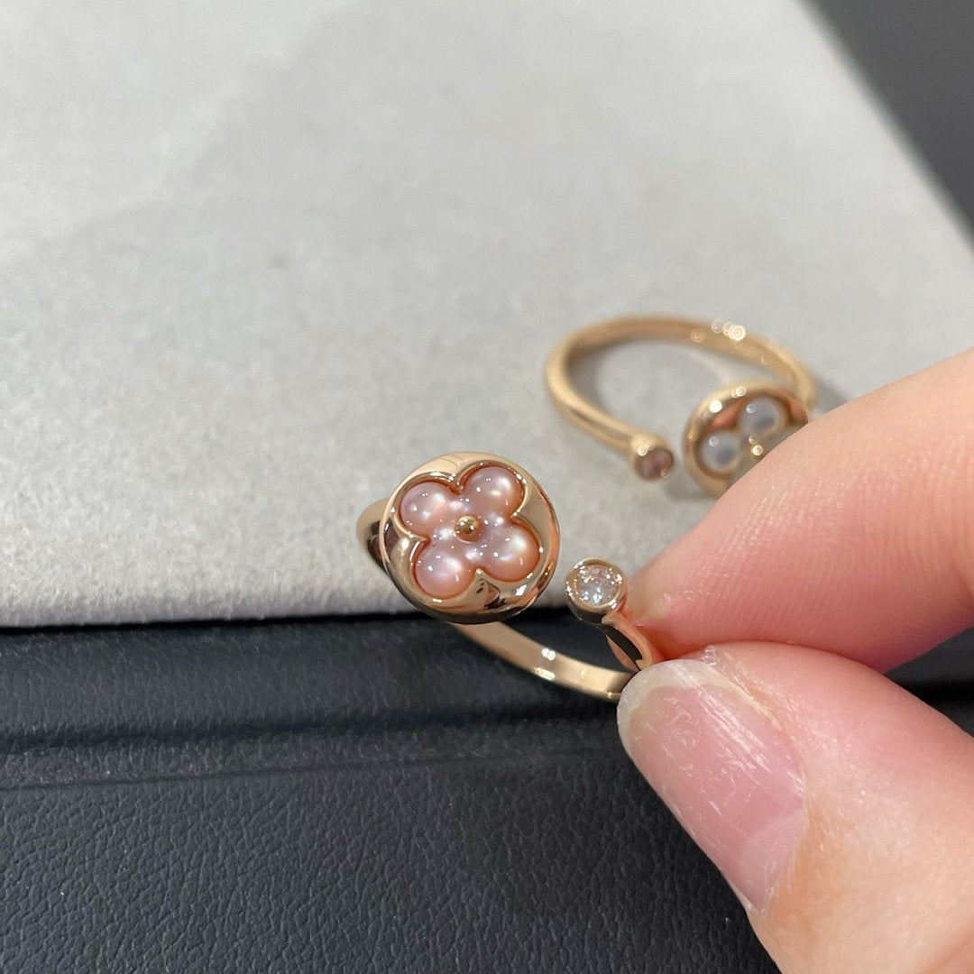 [Triumph Jewelry]SUN 1 DIAMOND PINK MOP RING