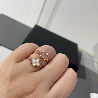 [Triumph Jewelry]SUN 1 DIAMOND PINK MOP RING
