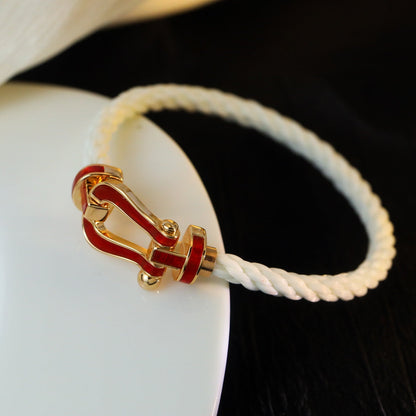 [Triumph Jewelry]FORCE 10 WHITE TEXTILE DIAMOND PAVED