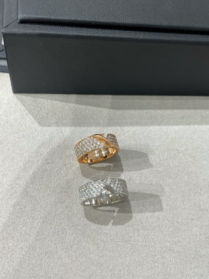[Triumph Jewelry]LIENS EVIDENCE  DIAMOND PAVED RING