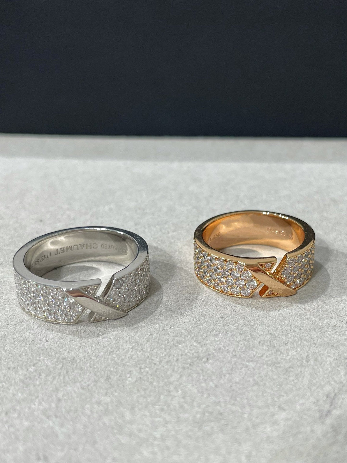 [Triumph Jewelry]LIENS EVIDENCE  DIAMOND PAVED RING