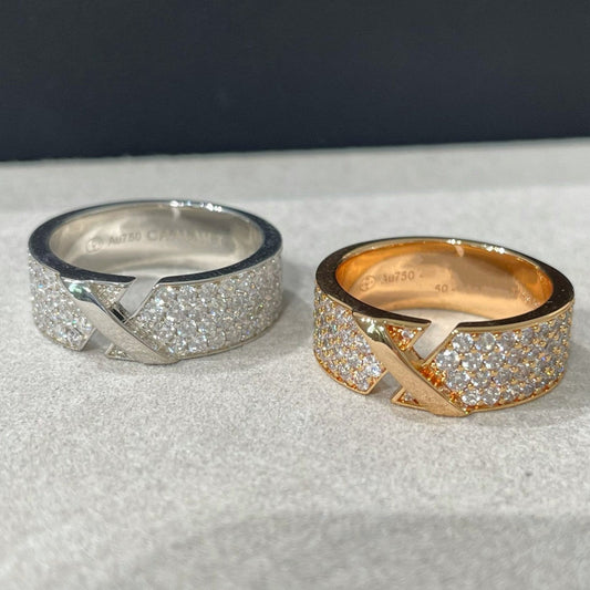 [Triumph Jewelry]LIENS EVIDENCE  DIAMOND PAVED RING