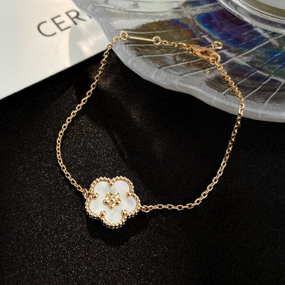 [Triumph Jewelry]LUCKY SPRING ROSE GOLD MOP BRACELET
