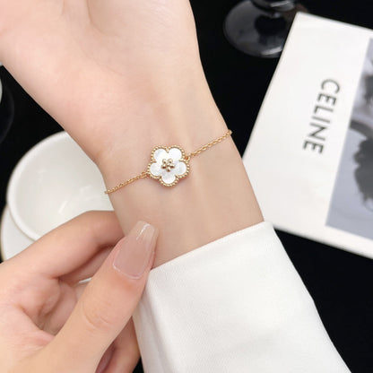 [Triumph Jewelry]LUCKY SPRING ROSE GOLD MOP BRACELET