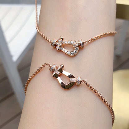 [Triumph Jewelry]FORCE 10 PINK GOLD DIAMOND NECKLACE