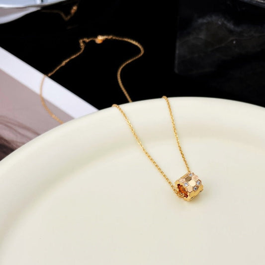 [Triumph Jewelry]BEE MINI PEDANT DIAMOND NECKLACE