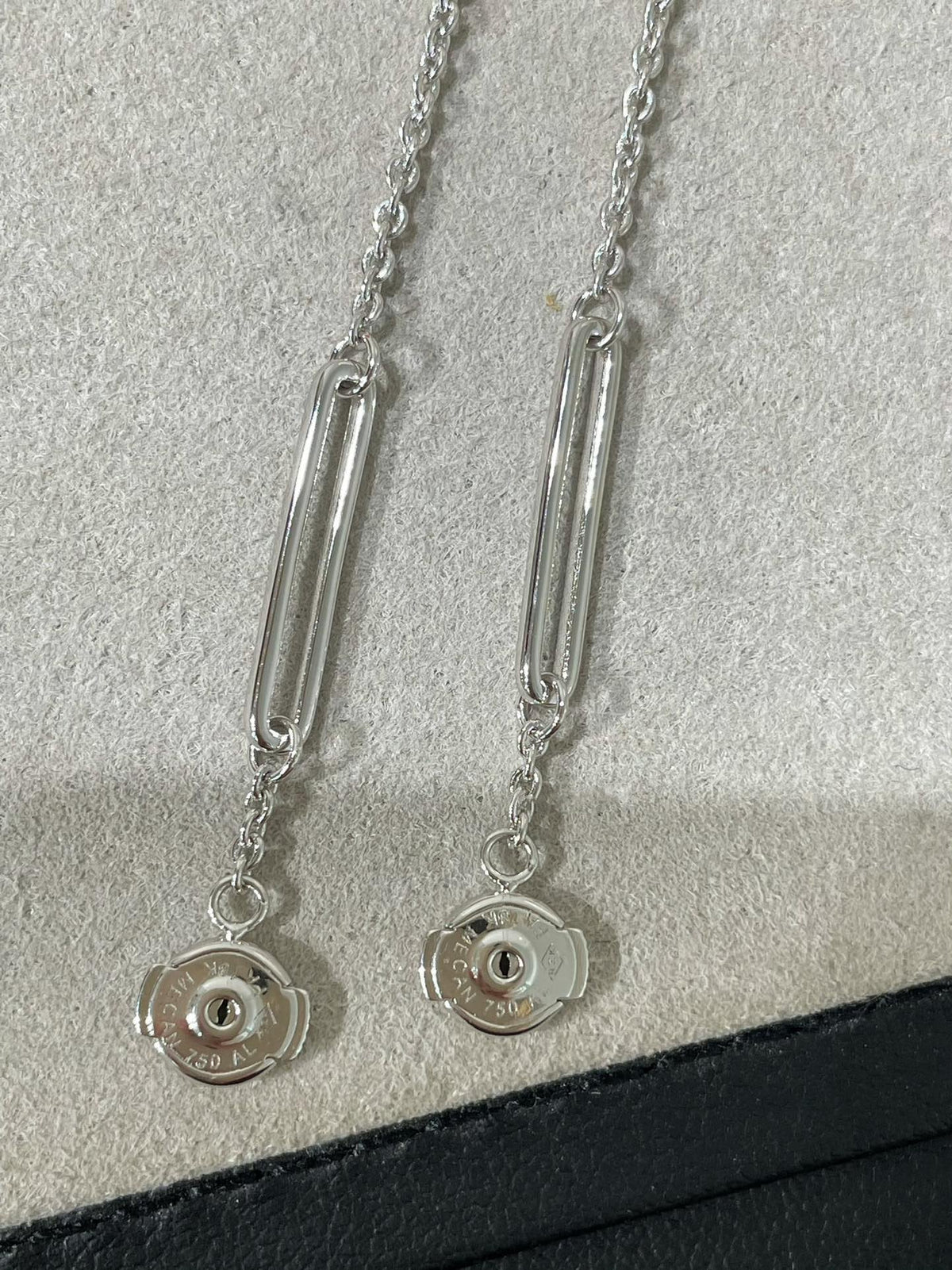 [Triumph Jewelry]CHAINE CHAOS DIAMOND DROP EARRINGS