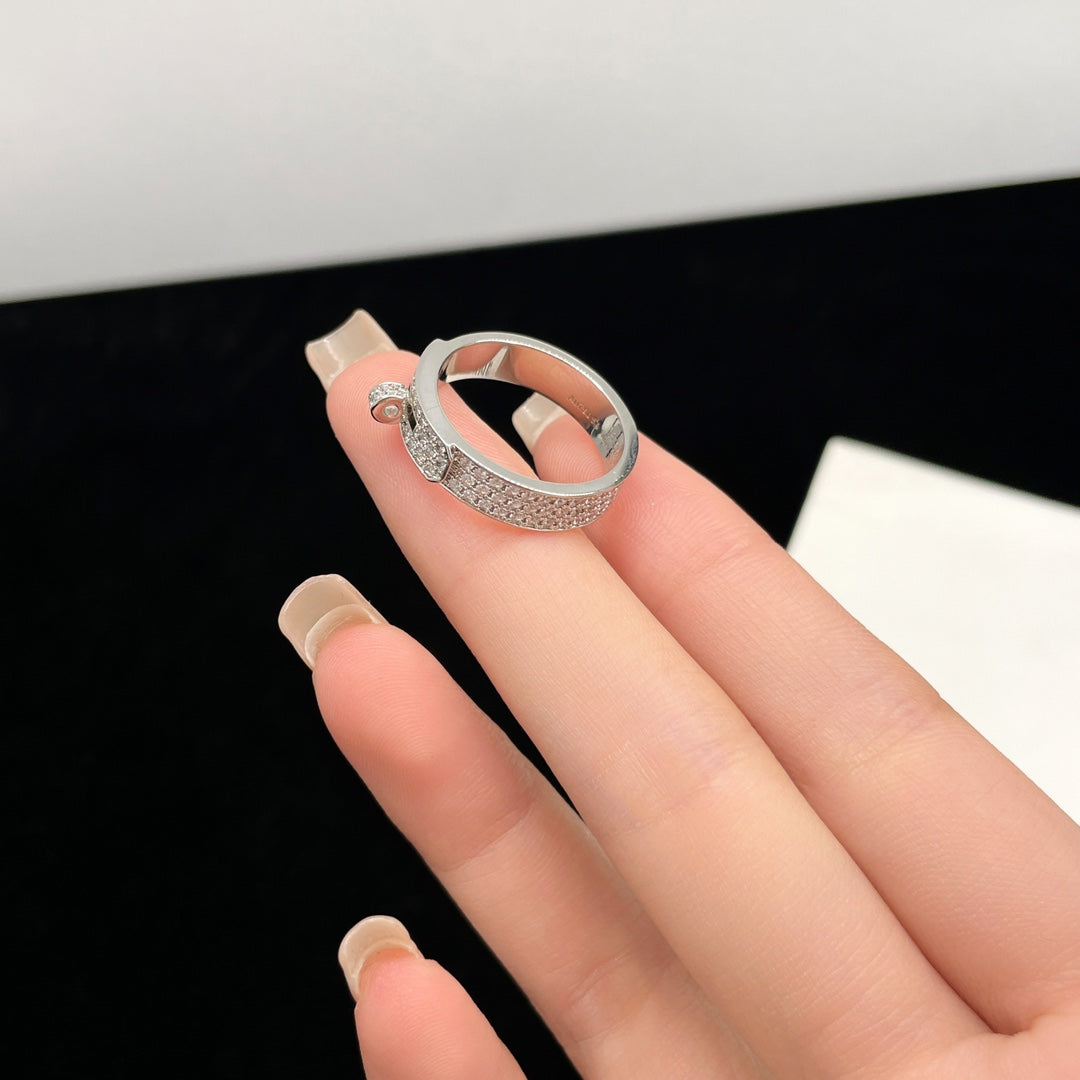 [Triumph Jewelry]KELLY SILVER DIAMOND RING