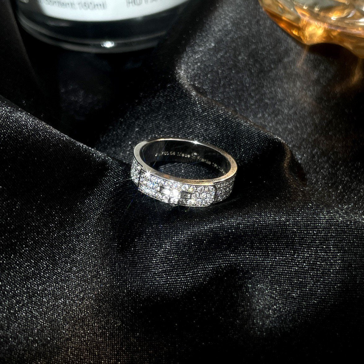 [Triumph Jewelry]KELLY SILVER DIAMOND RING