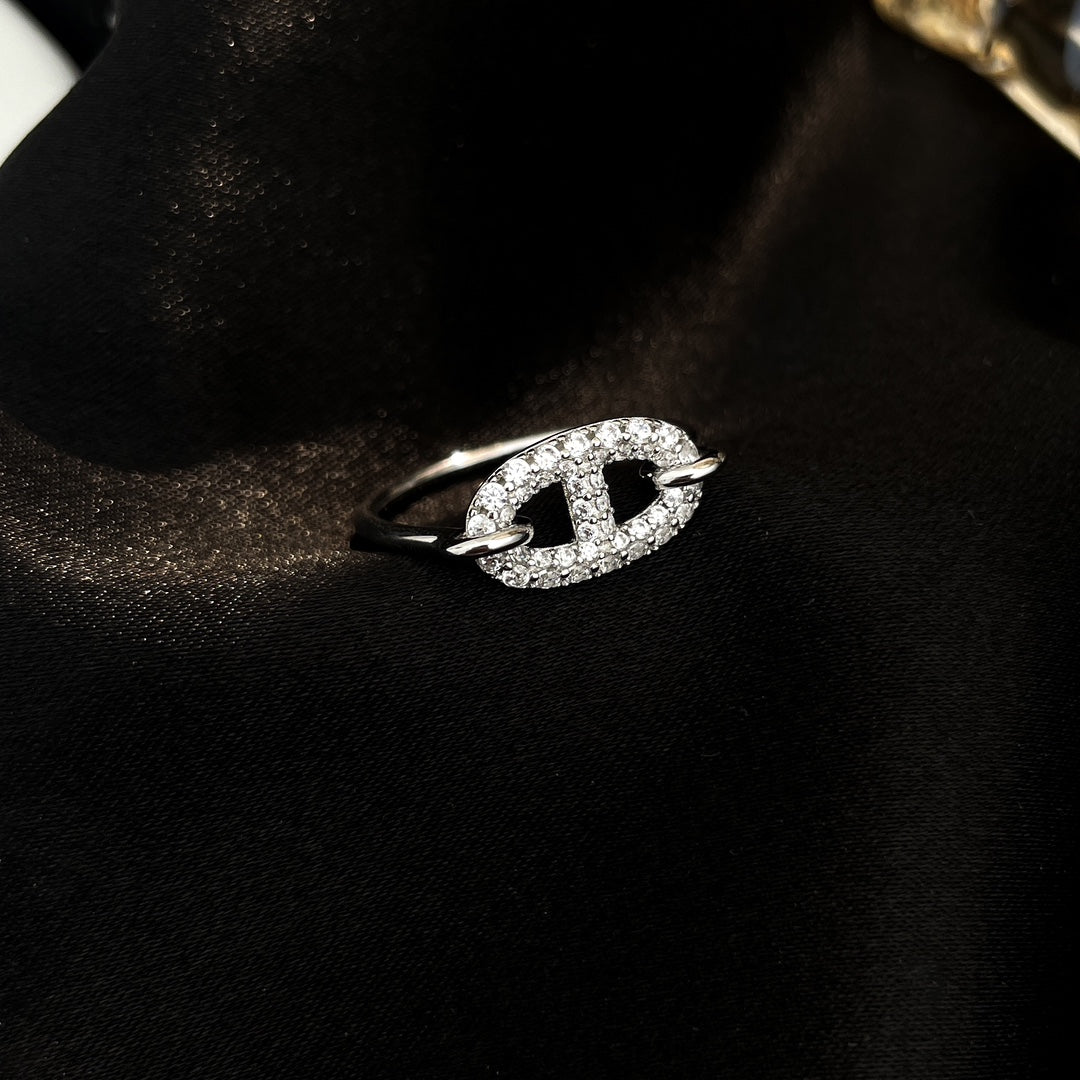[Triumph Jewelry]RONDE SMALL SILVER DIAMOND RING