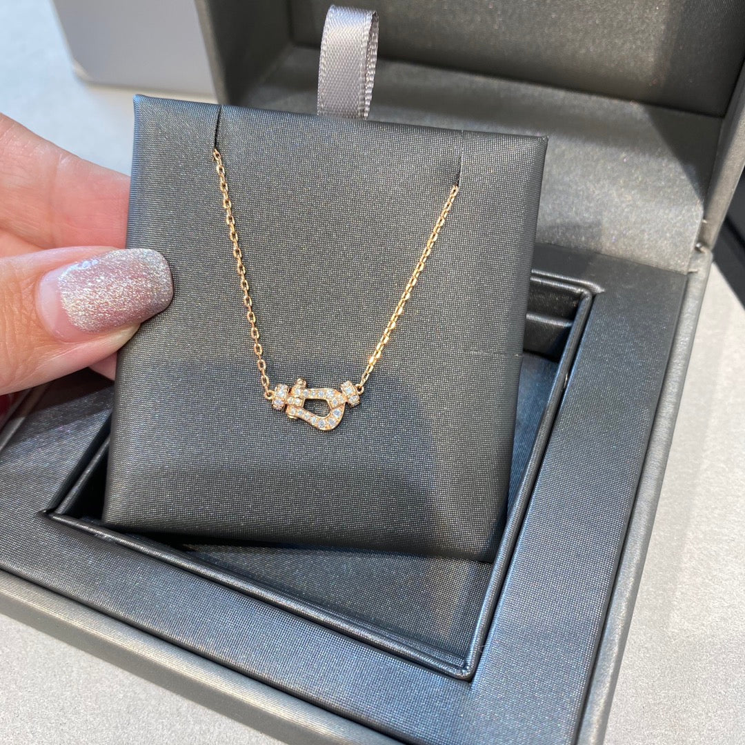 [Triumph Jewelry]FORCE 10 DIAMOND PINK GOLD NECKLACE MINI MODEL