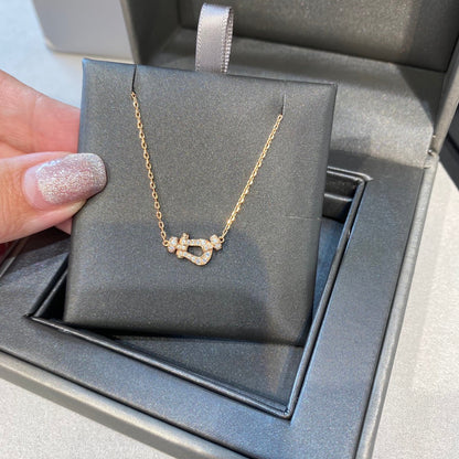 [Triumph Jewelry]FORCE 10 DIAMOND PINK GOLD NECKLACE MINI MODEL