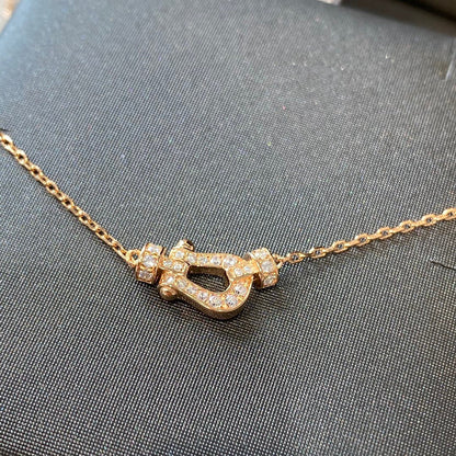[Triumph Jewelry]FORCE 10 DIAMOND PINK GOLD NECKLACE MINI MODEL