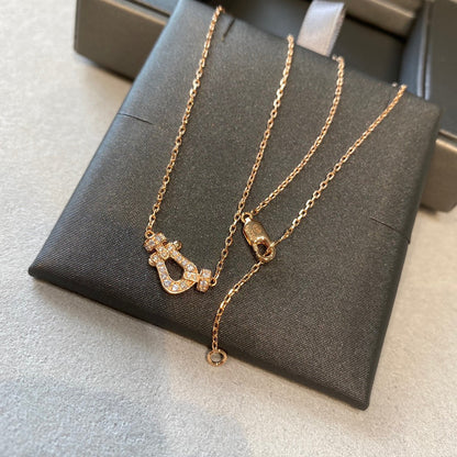 [Triumph Jewelry]FORCE 10 DIAMOND PINK GOLD NECKLACE MINI MODEL