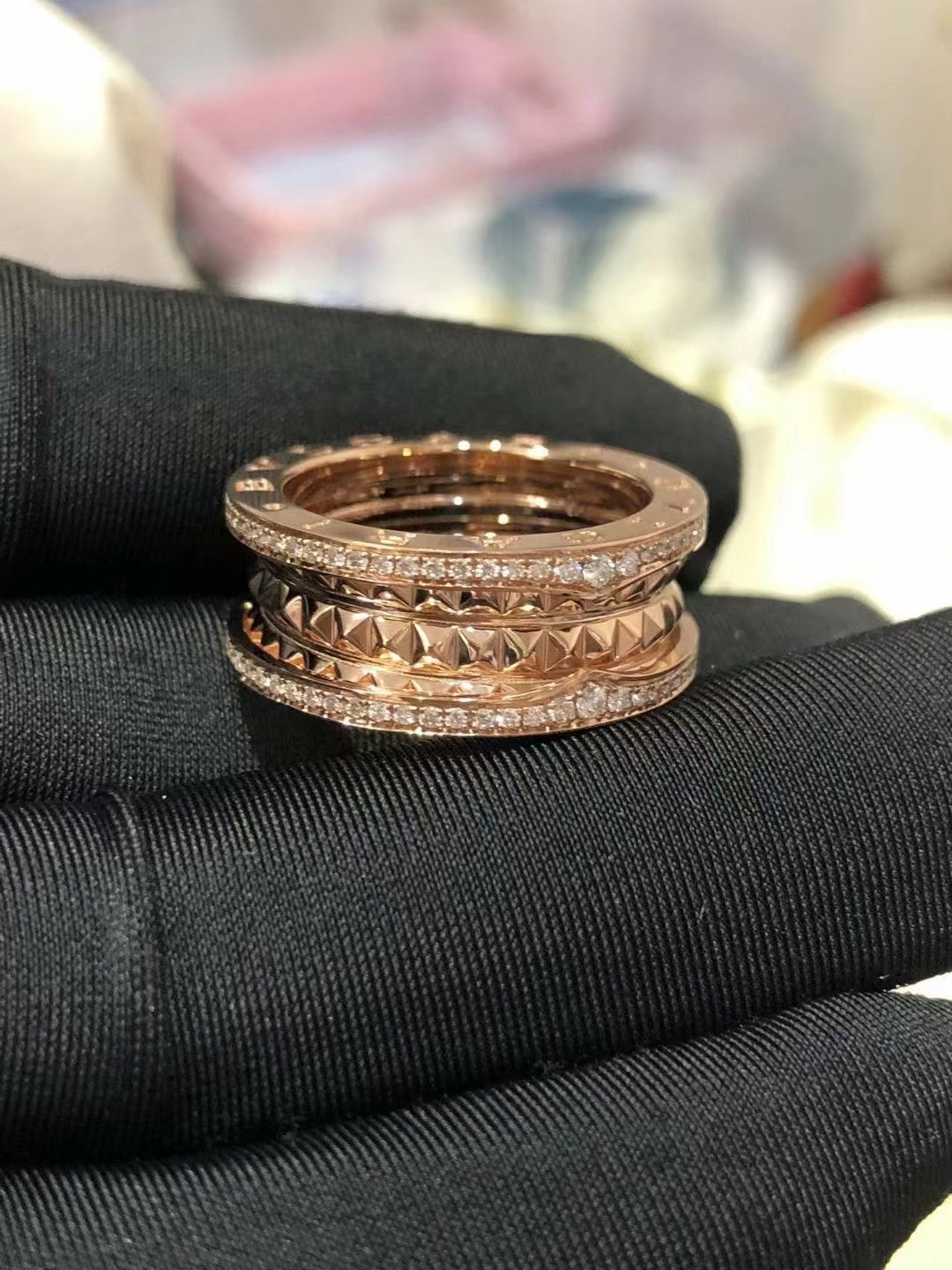 [Triumph Jewelry]ZERO 1 ROCK DIAMOND PINK GOLD