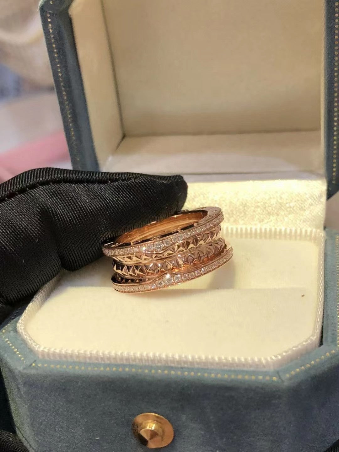 [Triumph Jewelry]ZERO 1 ROCK DIAMOND PINK GOLD