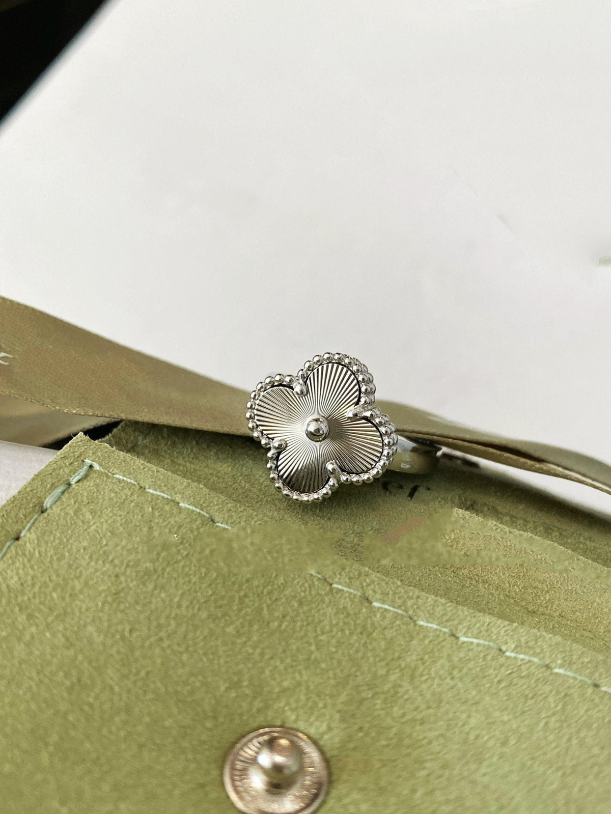 [Triumph Jewelry]CLOVER SILVER RING