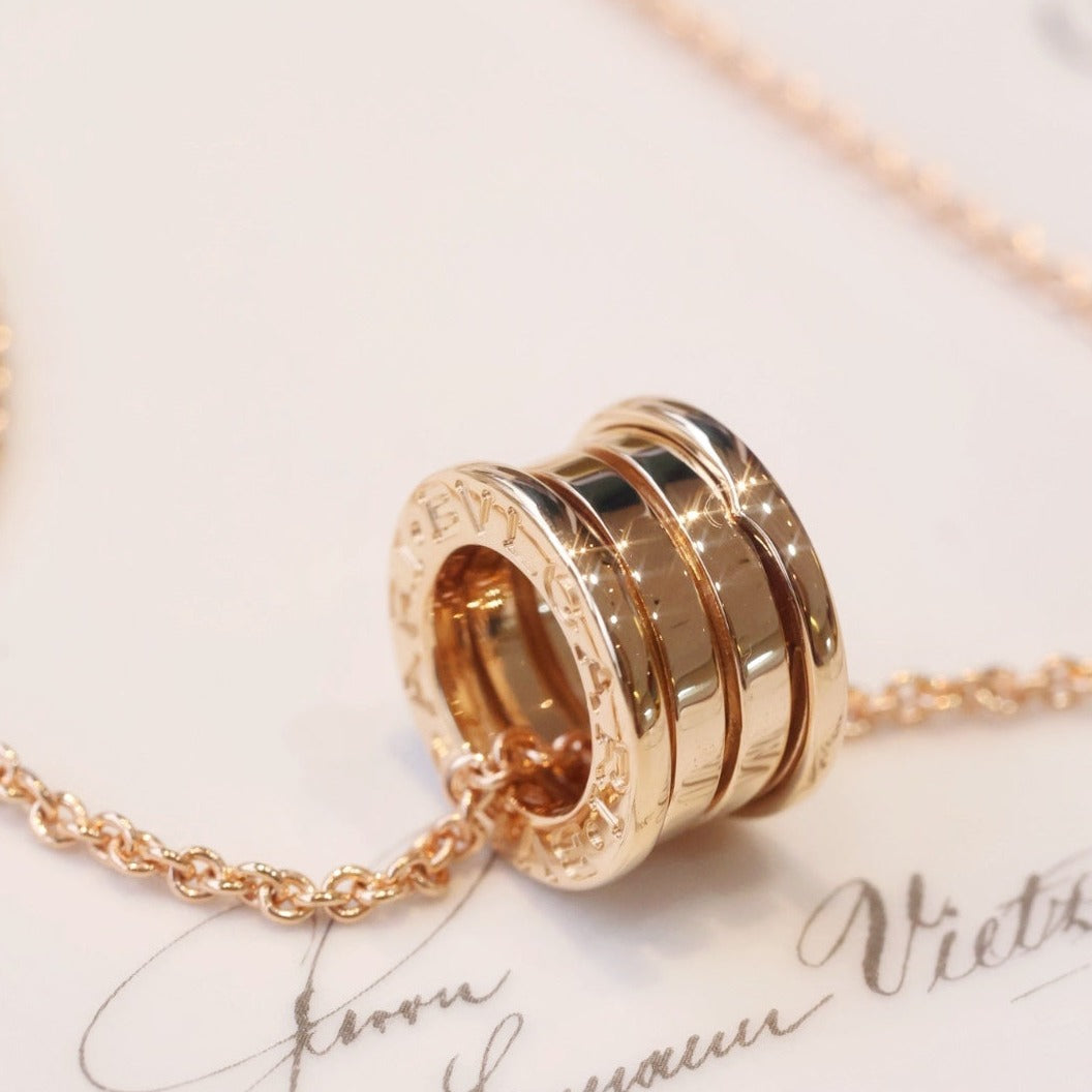[Triumph Jewelry]ZERO 1 PINK GOLD NECKLACE