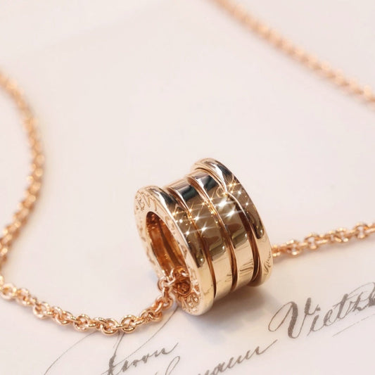 [Triumph Jewelry]ZERO 1 PINK GOLD NECKLACE