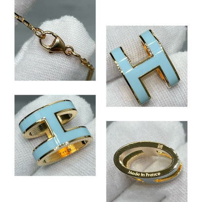 [Triumph Jewelry]POP H SKY BLUE NECKLACE