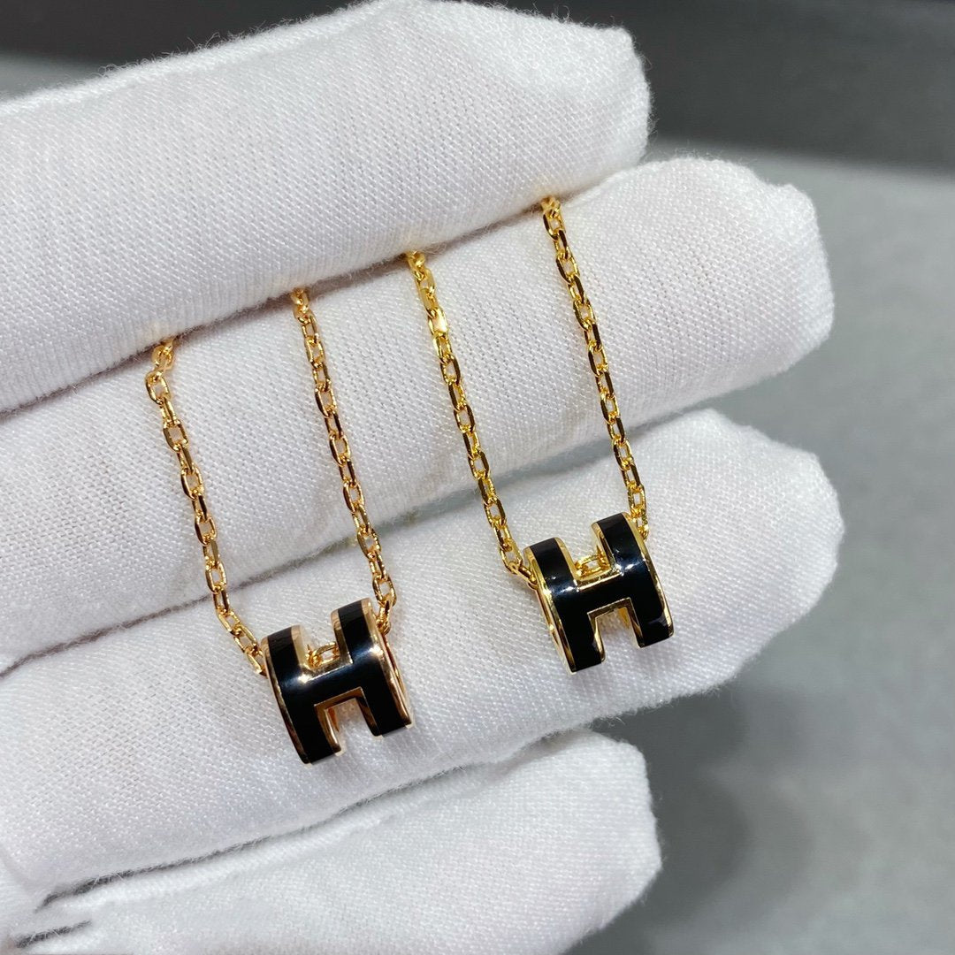 [Triumph Jewelry]MINI POP H NECKLACE