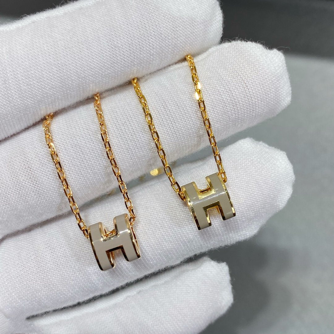 [Triumph Jewelry]MINI POP H NECKLACE