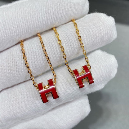 [Triumph Jewelry]MINI POP H NECKLACE
