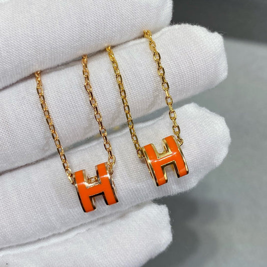 [Triumph Jewelry]MINI POP H NECKLACE