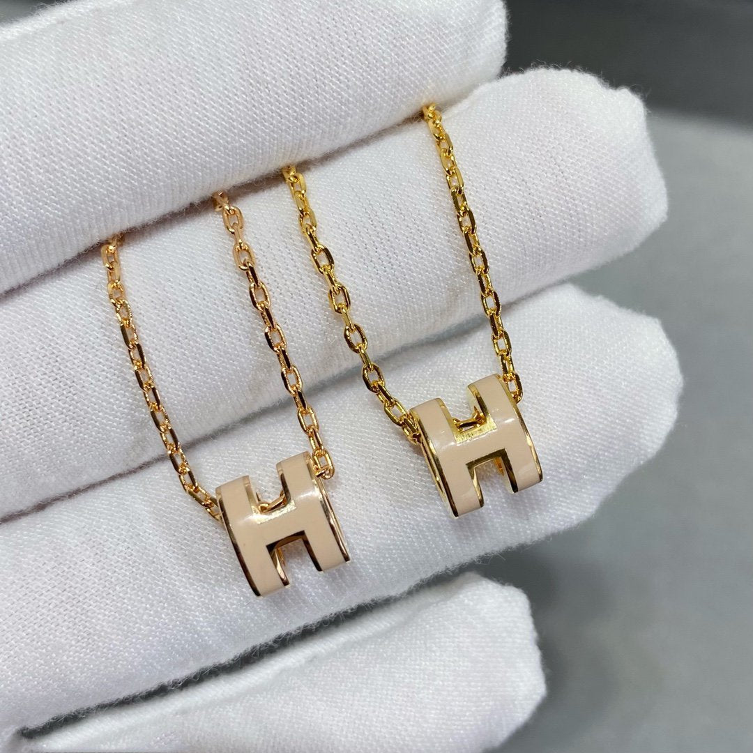 [Triumph Jewelry]MINI POP H NECKLACE