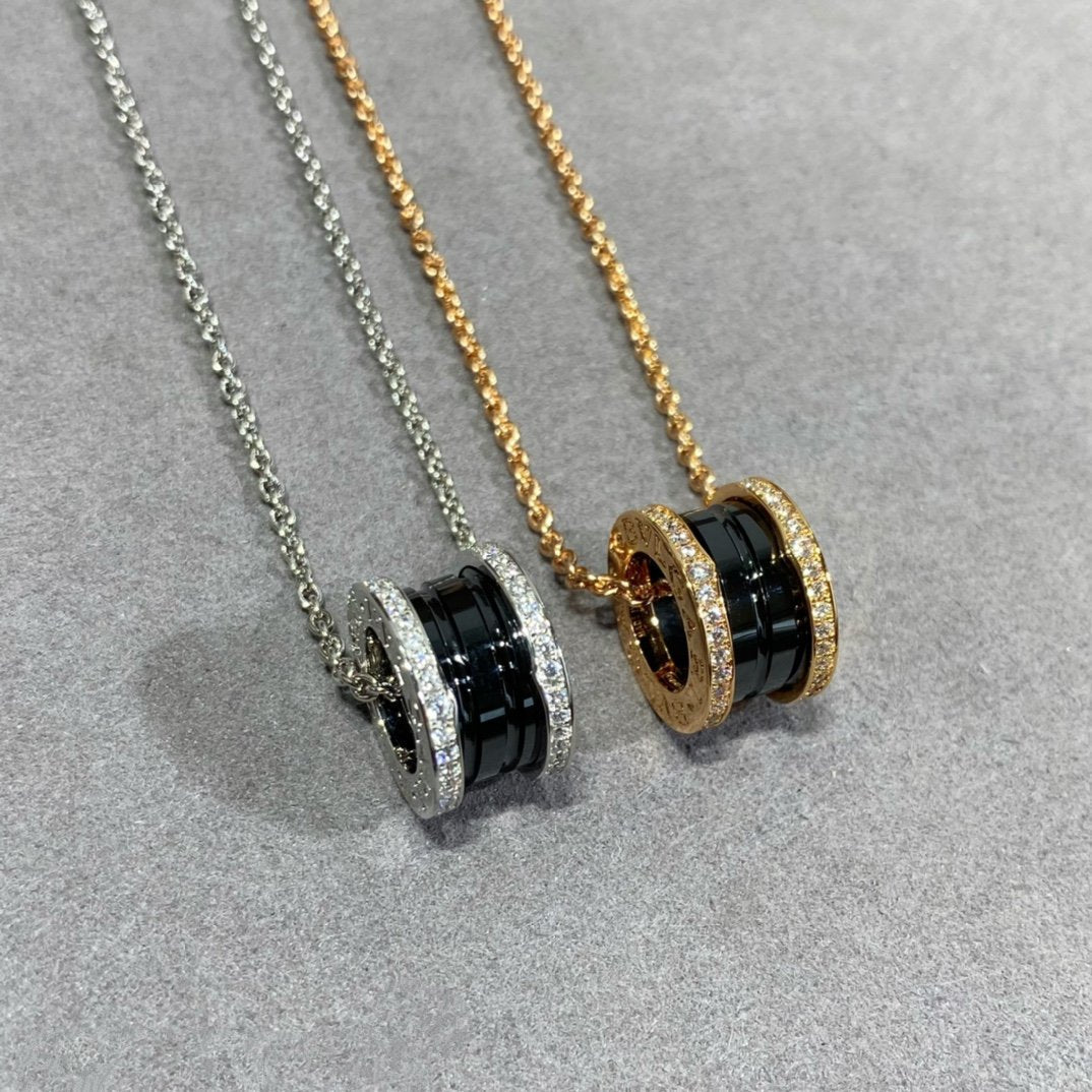[Triumph Jewelry]ZERO 1 DIAMOND CERAMIC NECKLACE