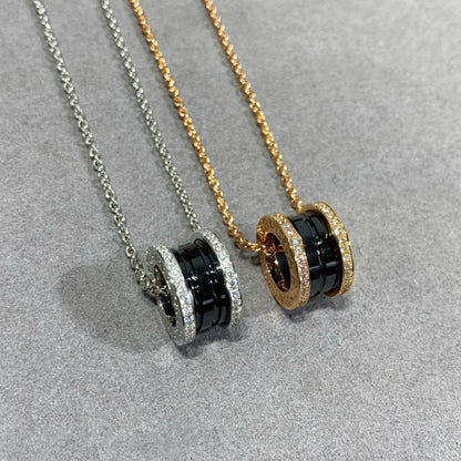 [Triumph Jewelry]ZERO 1 DIAMOND CERAMIC NECKLACE