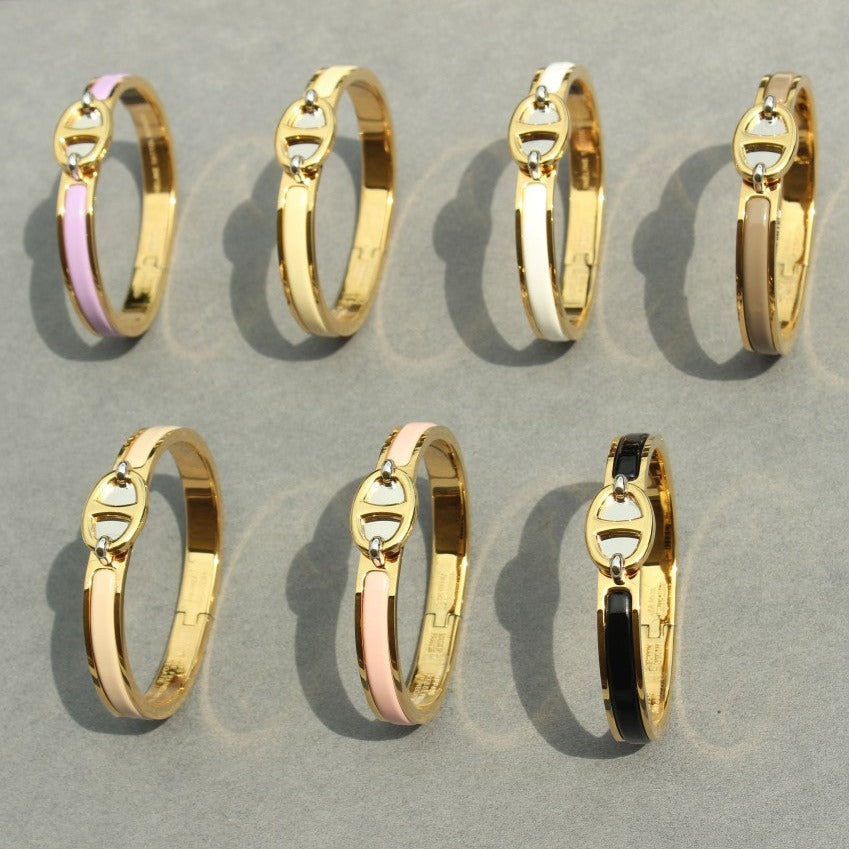 [Triumph Jewelry]CLIC CHAINE GOLD BRACELET