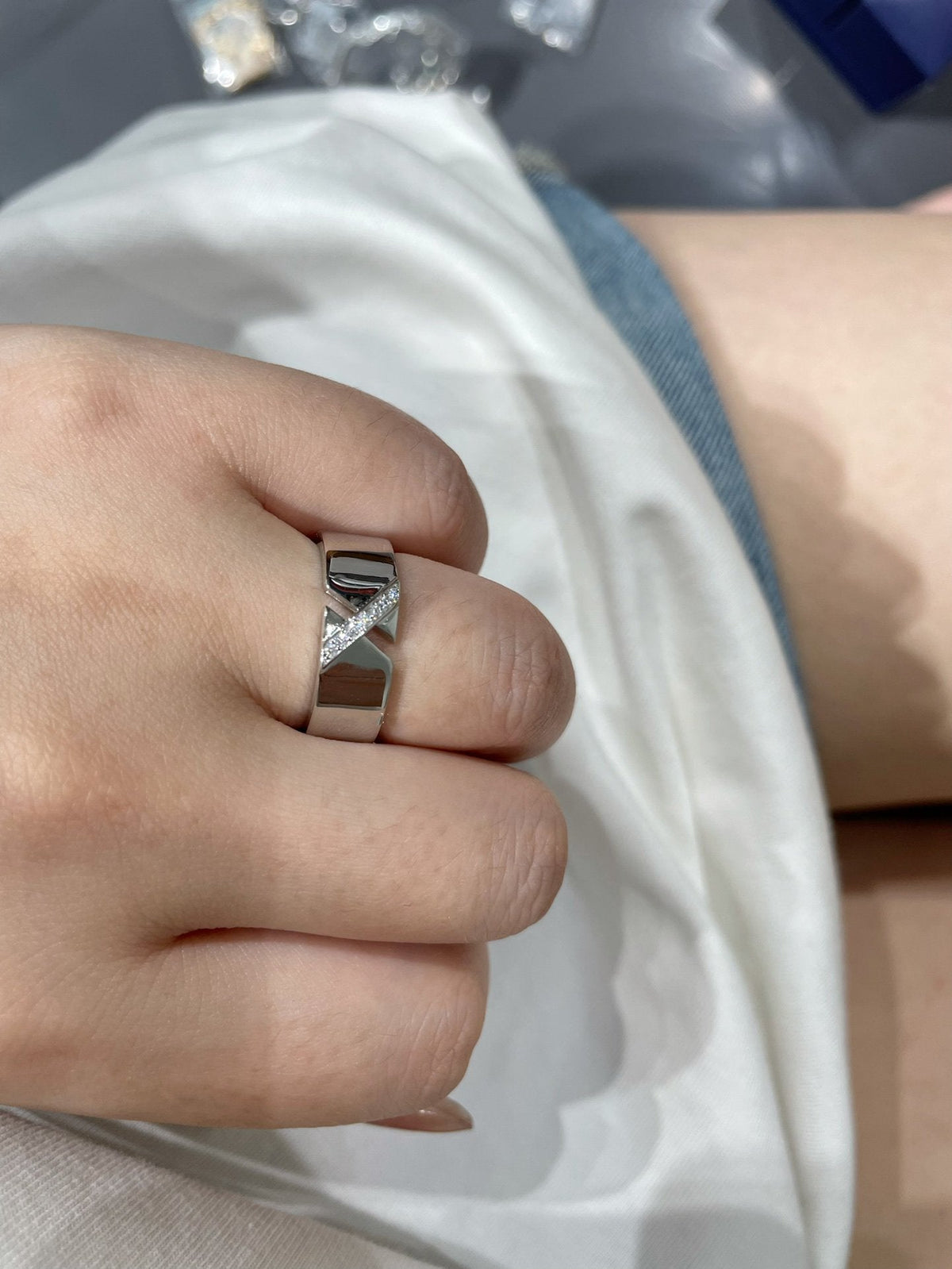 [Triumph Jewelry]LIENS EVIDENCE DIAOMOND RING