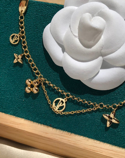 [Triumph Jewelry]BLOOMING PINK GOLD MOP BRACELET