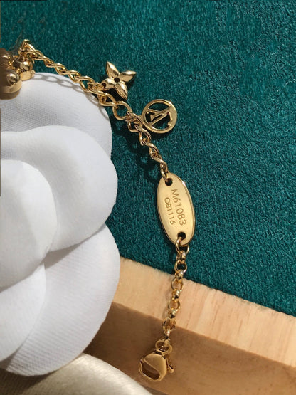 [Triumph Jewelry]BLOOMING PINK GOLD MOP BRACELET