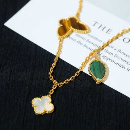 [Triumph Jewelry]LUCKY SPRING 5 MOTIF GOLD BRACELET