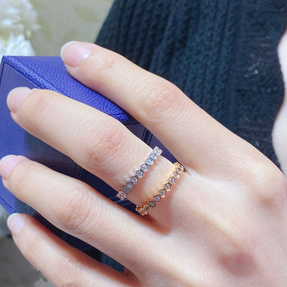[Triumph Jewelry]BEE LOVE DIAMOND PAVED SMALL RING