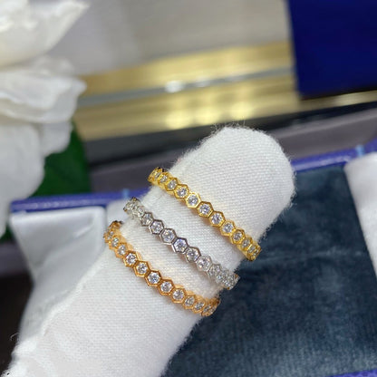 [Triumph Jewelry]BEE LOVE DIAMOND PAVED SMALL RING