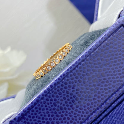 [Triumph Jewelry]BEE LOVE DIAMOND PAVED SMALL RING