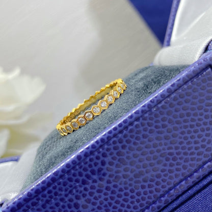 [Triumph Jewelry]BEE LOVE DIAMOND PAVED SMALL RING