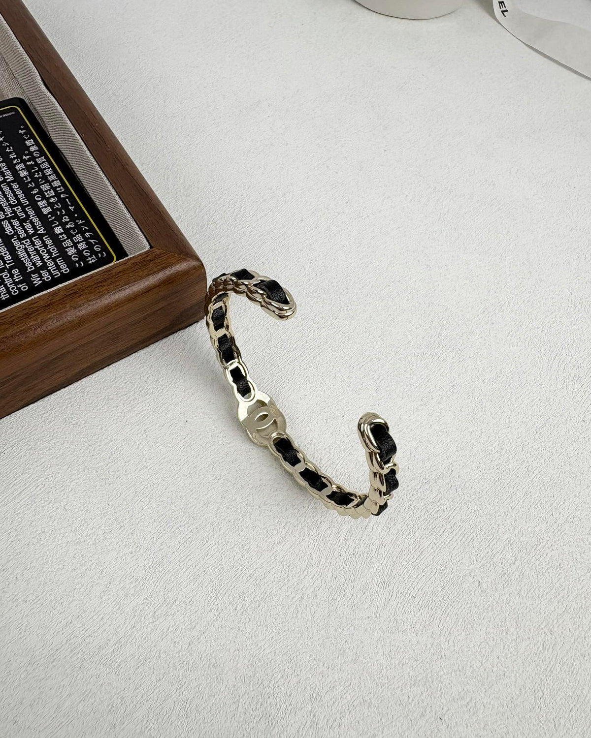 [Triumph Jewelry]Double C Open Bangle