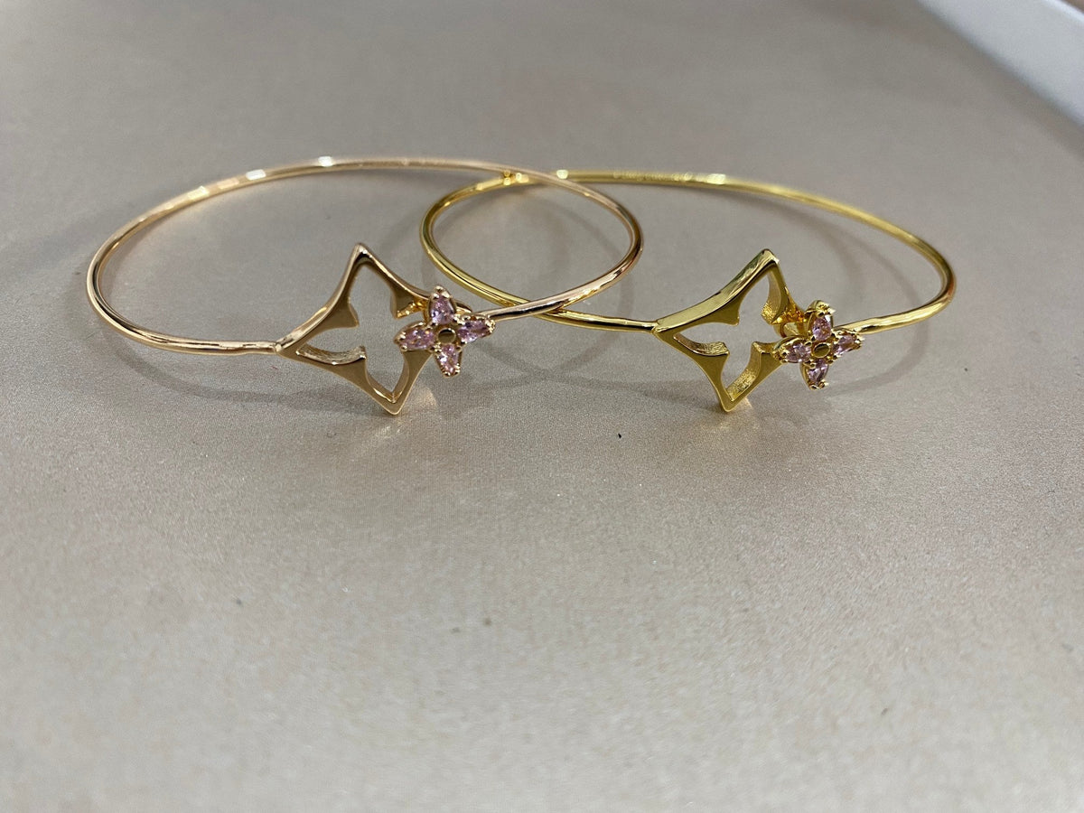 [Triumph Jewelry]Pink Diamond Bracelet